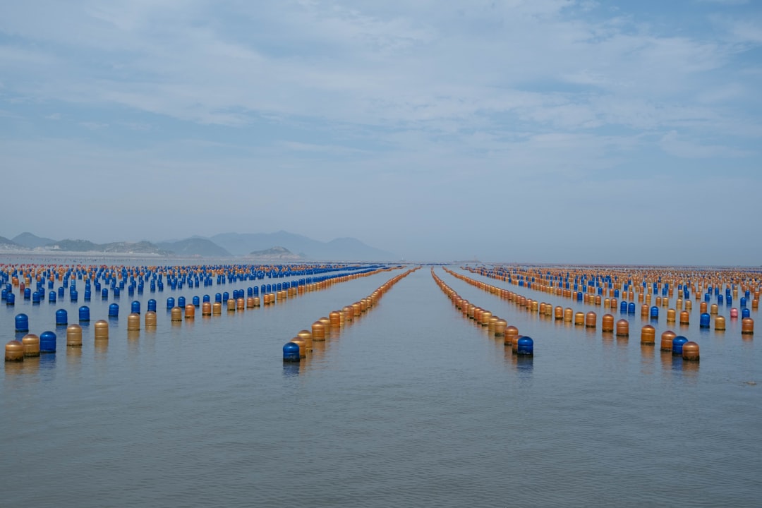 Photo Oceanic fish farms